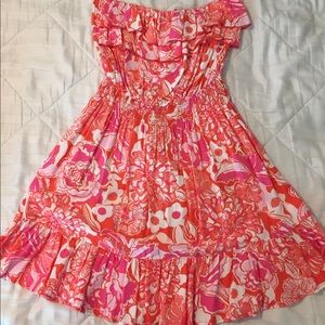 Lilly Pulitzer strapless dress